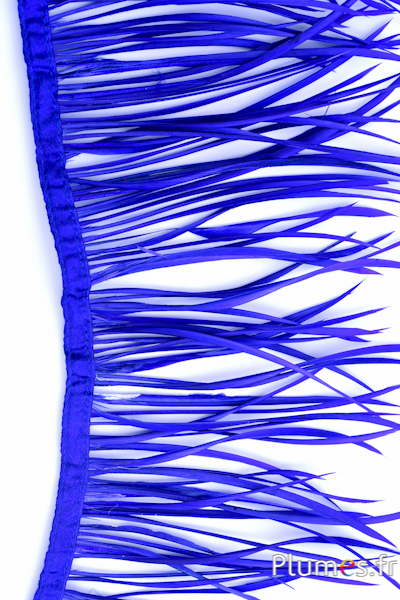 Oie guirlande - long. des plumes 13-19 cm - bleu